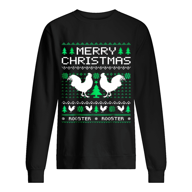 Beautiful Rooster Ugly Christmas Beautiful Rooster Ugly Christmas