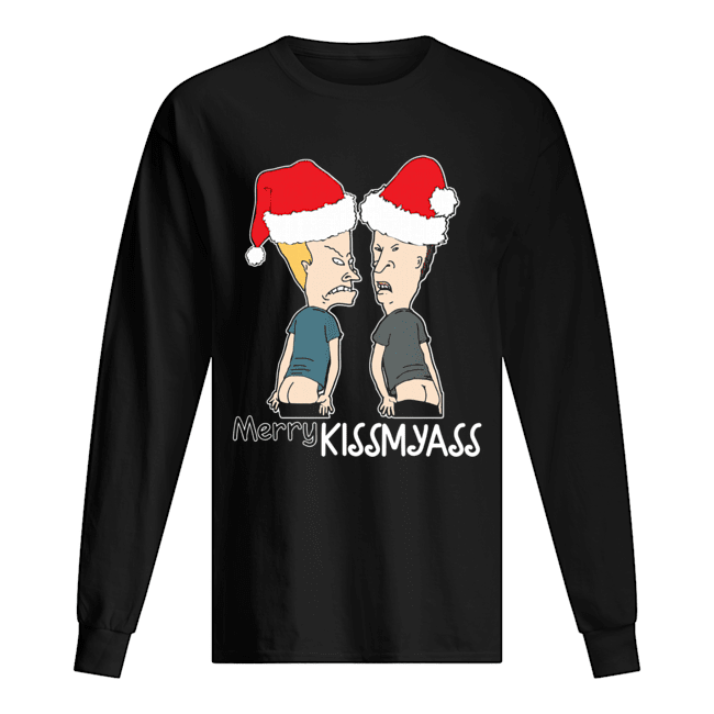 Beavis and Butt-Head Merry Kissmyass Christmas shirt Beavis and Butt-Head Merry Kissmyass Christmas shirt