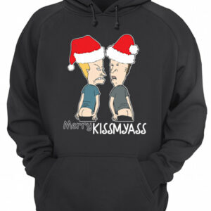 Beavis and Butt Head Merry Kissmyass Christmas shirt 3