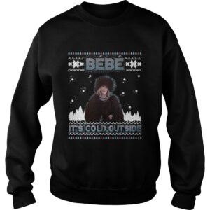 Bebe Its Cold Outside Ugly Christmas Sweater shirt 3