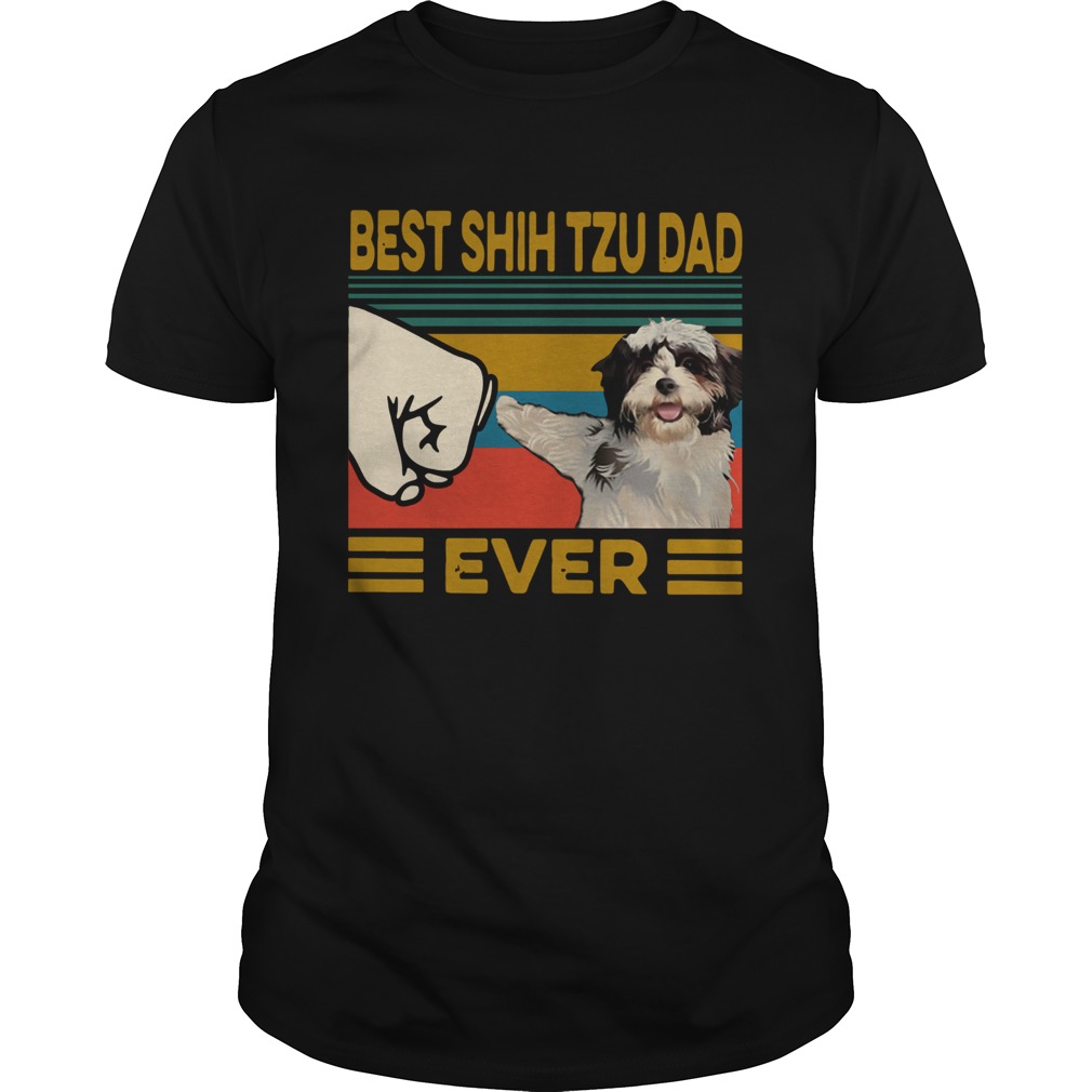Best Shih Tzu Dad Ever Vintage shirt Best Shih Tzu Dad Ever Vintage shirt
