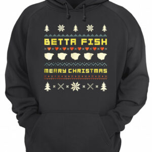 Betta Fish Christmas Ugly shirt 3
