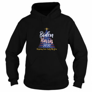 Biden Harris 2020 Christmas Came Early This Year X mas Tree shirt 3