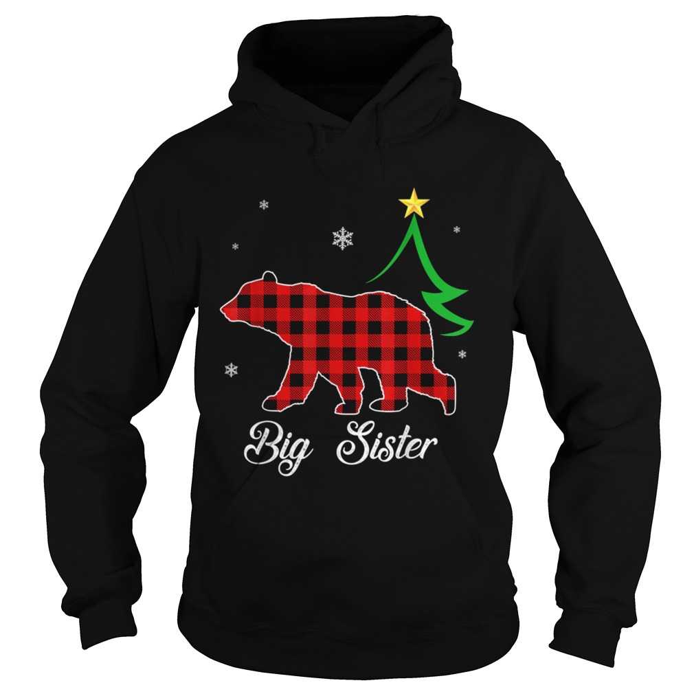 Big Sister Bear Red Plaid Christmas shirt Big Sister Bear Red Plaid Christmas shirt