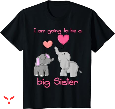 Big Sister T-shirt Cute Animal Big Sister T-shirt Cute Animal