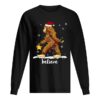 Bigfoot Christmas Tree Believe Tshirt