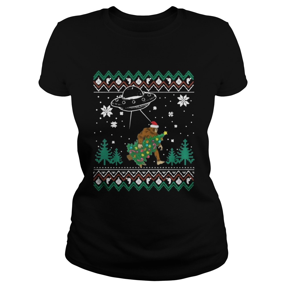 Bigfoot Christmas Tree Bigfoot Decoration Christmas Shirt Bigfoot Christmas Tree Bigfoot Decoration Christmas Shirt