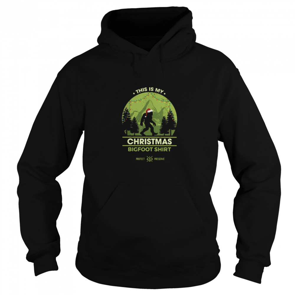 Bigfoot Santa This Is My Christmas Bigfoot shirt Bigfoot Santa This Is My Christmas Bigfoot shirt