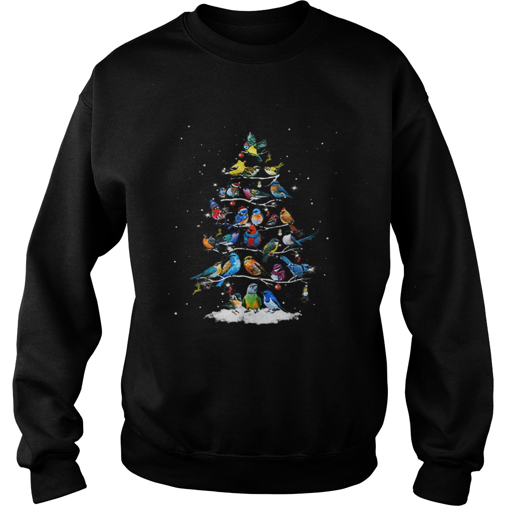 Birds Christmas Tree shirt Birds Christmas Tree shirt