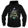 Birds Christmas tree tshirt
