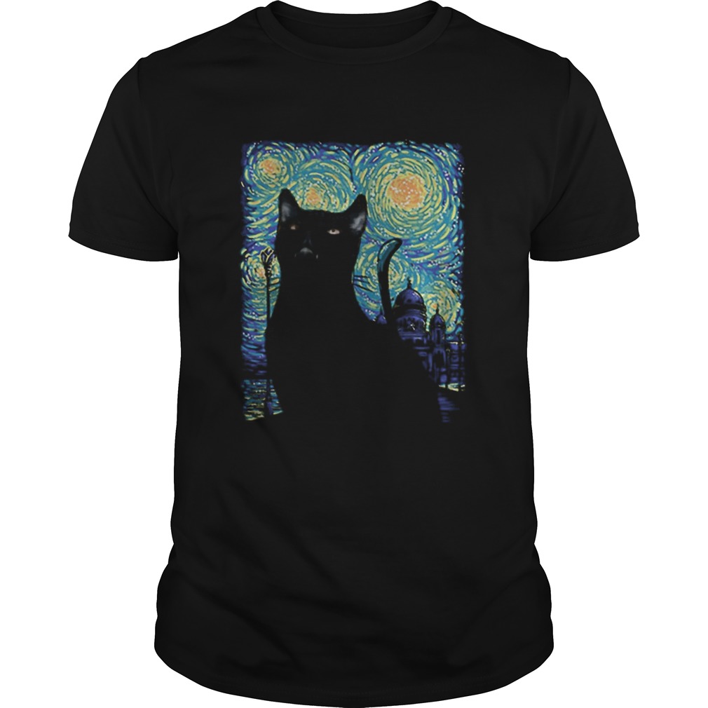 Black Cat Van Gogh shirt Black Cat Van Gogh shirt