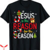 Black Jesus T-Shirt Jesus Is The Reason For The Season Xmas