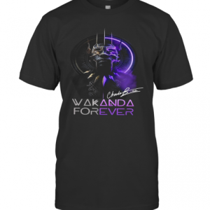 Black Panther Kinetic Energy Wakanda Forever Signature T-Shirt