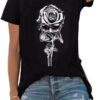 Black Rose T-Shirt Rose Flower Lover T-Shirt Trending