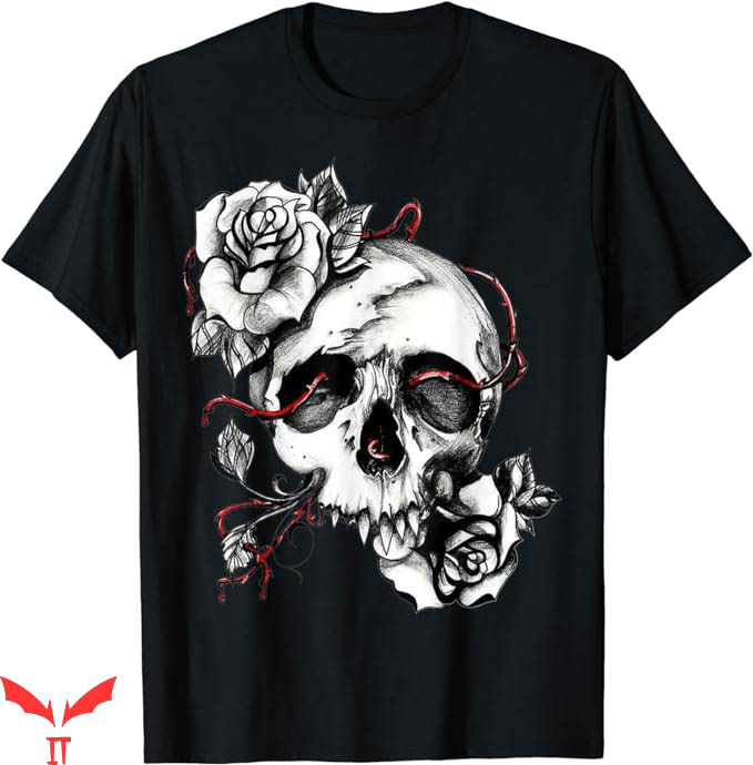 Black Rose T-Shirt Roses And Skull T-Shirt Trending Black Rose T-Shirt Roses And Skull T-Shirt Trending