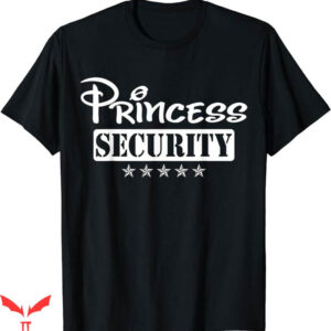Black Security T-Shirt Princess Security Team Trending