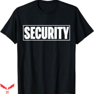 Black Security T-Shirt Security Officer T-Shirt Trending