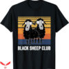 Black Sheep T-Shirt Funny Saying Retro Sunset Squad T-Shirt