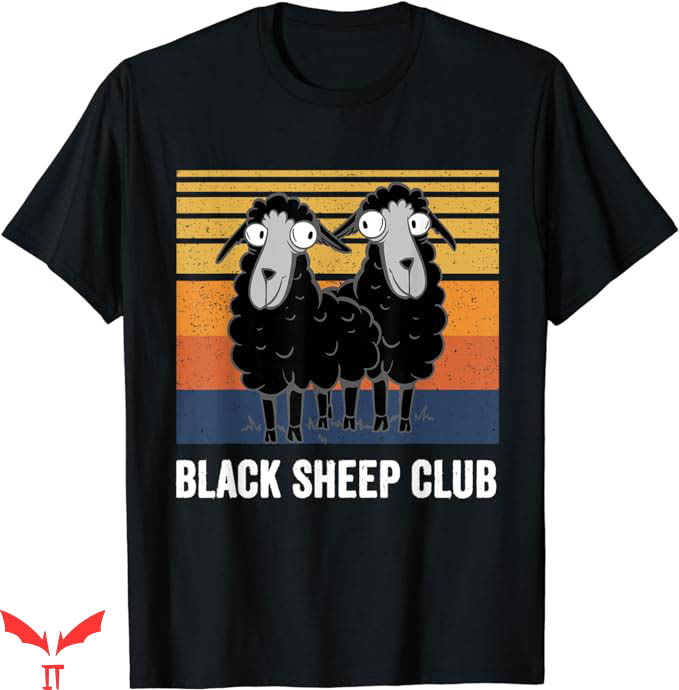 Black Sheep T-Shirt Funny Saying Retro Sunset Squad T-Shirt Black Sheep T-Shirt Funny Saying Retro Sunset Squad T-Shirt