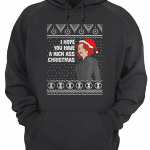 Black Widow I Hope You Have A Kick Ass Christmas shirt 3