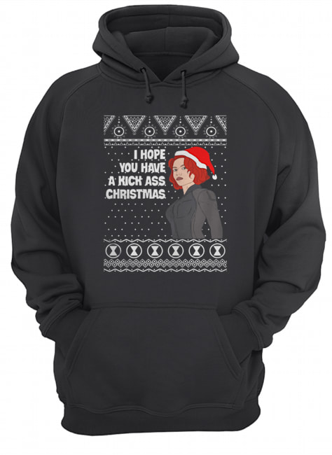 Black Widow I Hope You Have A Kick Ass Christmas shirt Black Widow I Hope You Have A Kick Ass Christmas shirt