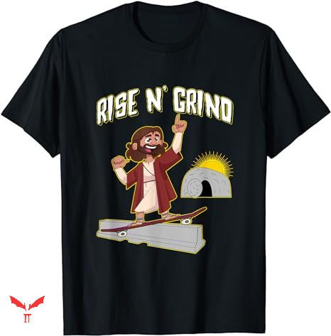 Black'n Blue T-shirt Jesus On A Skateboard Black'n Blue T-shirt Jesus On A Skateboard