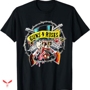 Black’n Blue T-shirt Skull & Guns