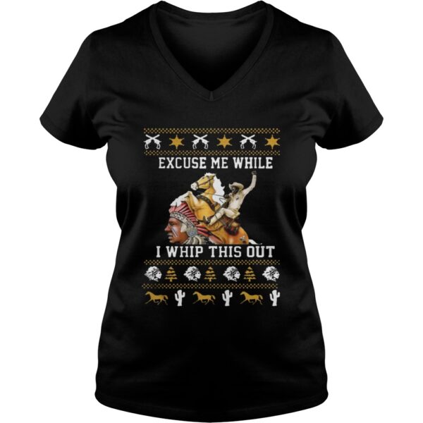 Blazing Saddles Excuse Me While I Whip This Out Christmas shirt