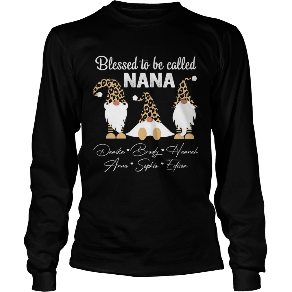 Blessed To be Called Nana shirt Blessed To be Called Nana shirt