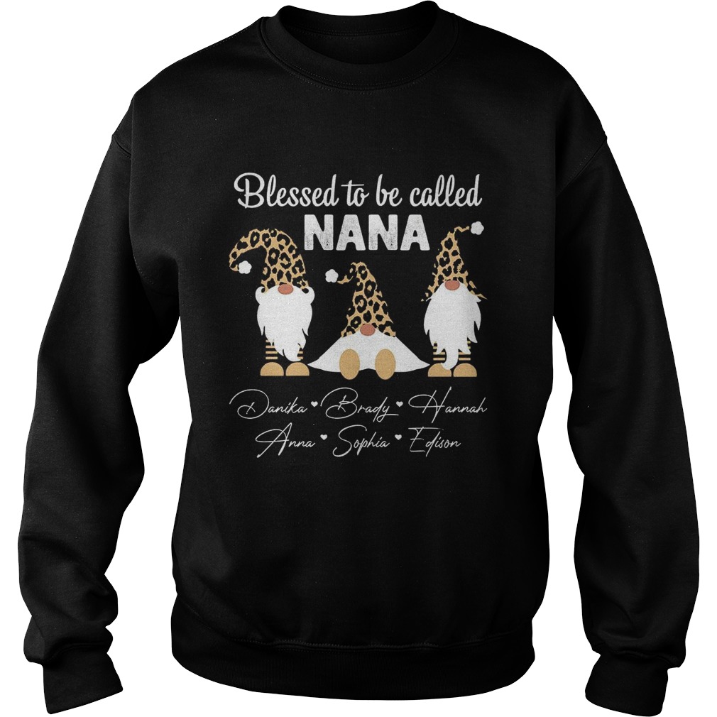 Blessed To be Called Nana shirt Blessed To be Called Nana shirt