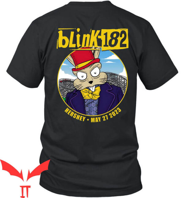 Blink 182 Dennys T-shirt Blink-182 Hershey PA Tour 2023