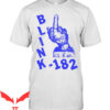 Blink 182 Dennys T-shirt Blink-182 Middle Finger T-shirt