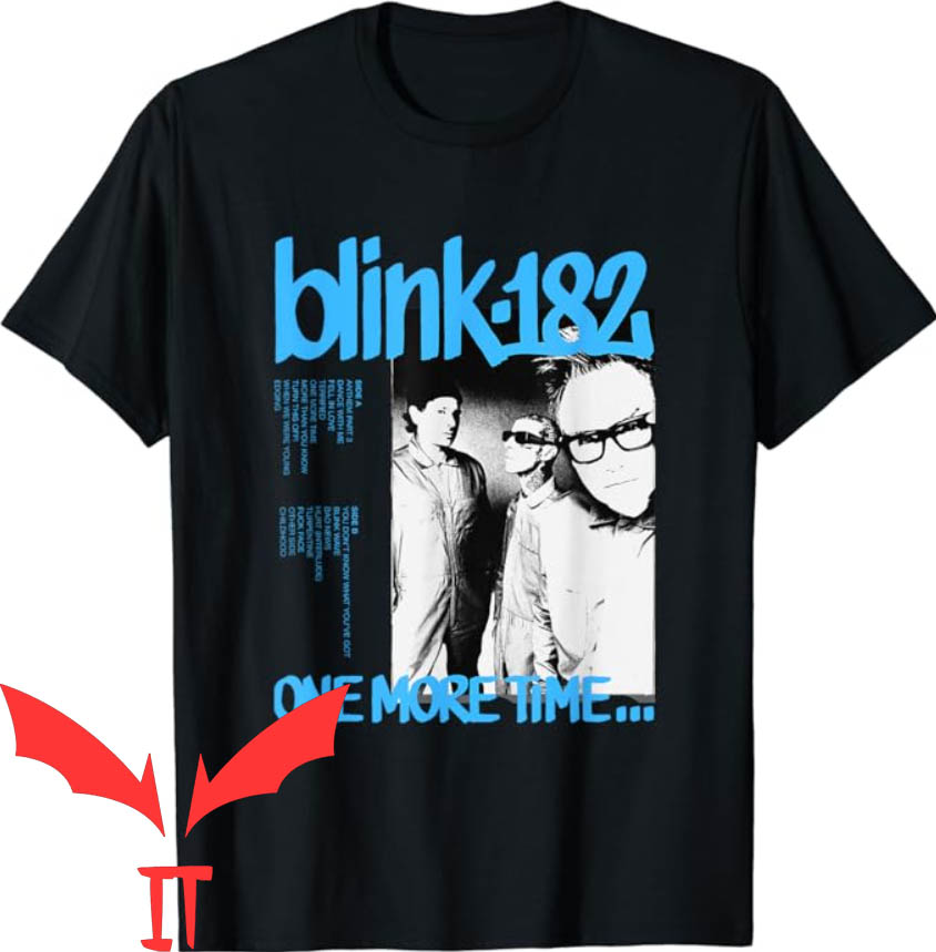 Blink 182 Dennys T-shirt Blink 182 One More Time...Tracklist Blink 182 Dennys T-shirt Blink 182 One More Time...Tracklist