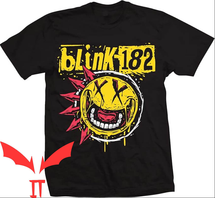 Blink 182 Dennys T-shirt Blink 182 Punk Smiley T-shirt Blink 182 Dennys T-shirt Blink 182 Punk Smiley T-shirt
