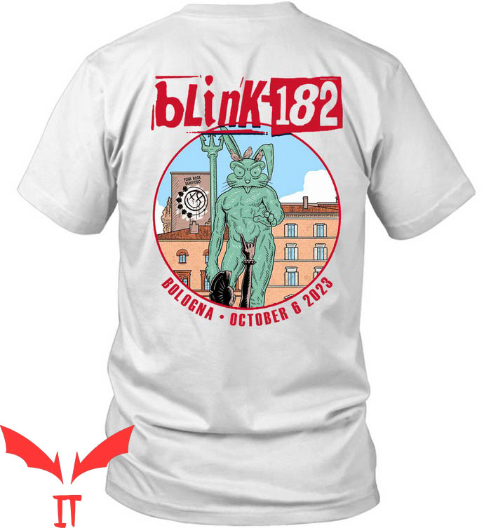 Blink 182 Dennys T-shirt Blink-182 Tour Europe Bologna Blink 182 Dennys T-shirt Blink-182 Tour Europe Bologna