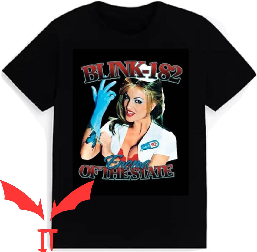 Blink 182 Dennys T-shirt Enema of State T-shirt Blink 182 Dennys T-shirt Enema of State T-shirt