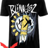 Blink 182 Dennys T-shirt Stripe Smiley Tom DeLonge Punk Rock