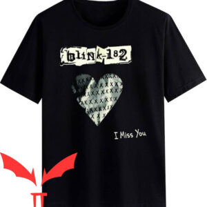 Blink 182 Dennys T-shirt Teen Blink American Rock 182 Shirt