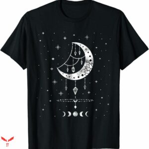 Blue Moon T-shirt Black White Style