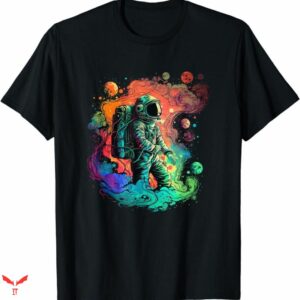 Blue Moon T-shirt Colorful Astro