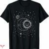 Blue Moon T-shirt Galaxy Black White