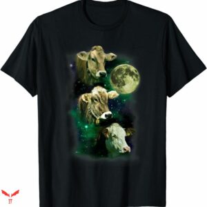 Blue Moon T-shirt Moon Cow
