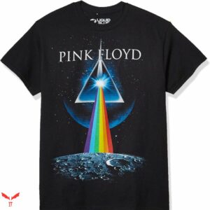 Blue Moon T-shirt Pink Floyd Rainbow