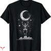 Blue Moon T-shirt Skull Moon