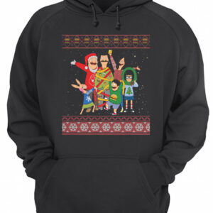 Bobs Burgers Family Ugly Christmas shirt 3