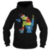 Boston Red Sox Grinch santa toilet shirt