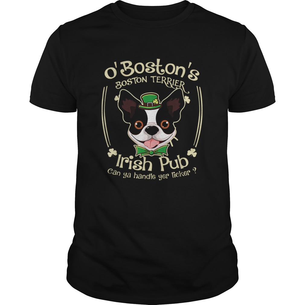 Boston Terrier Saint Patrick GiftsFunny Bostie Irish Pub shirt Boston Terrier Saint Patrick GiftsFunny Bostie Irish Pub shirt