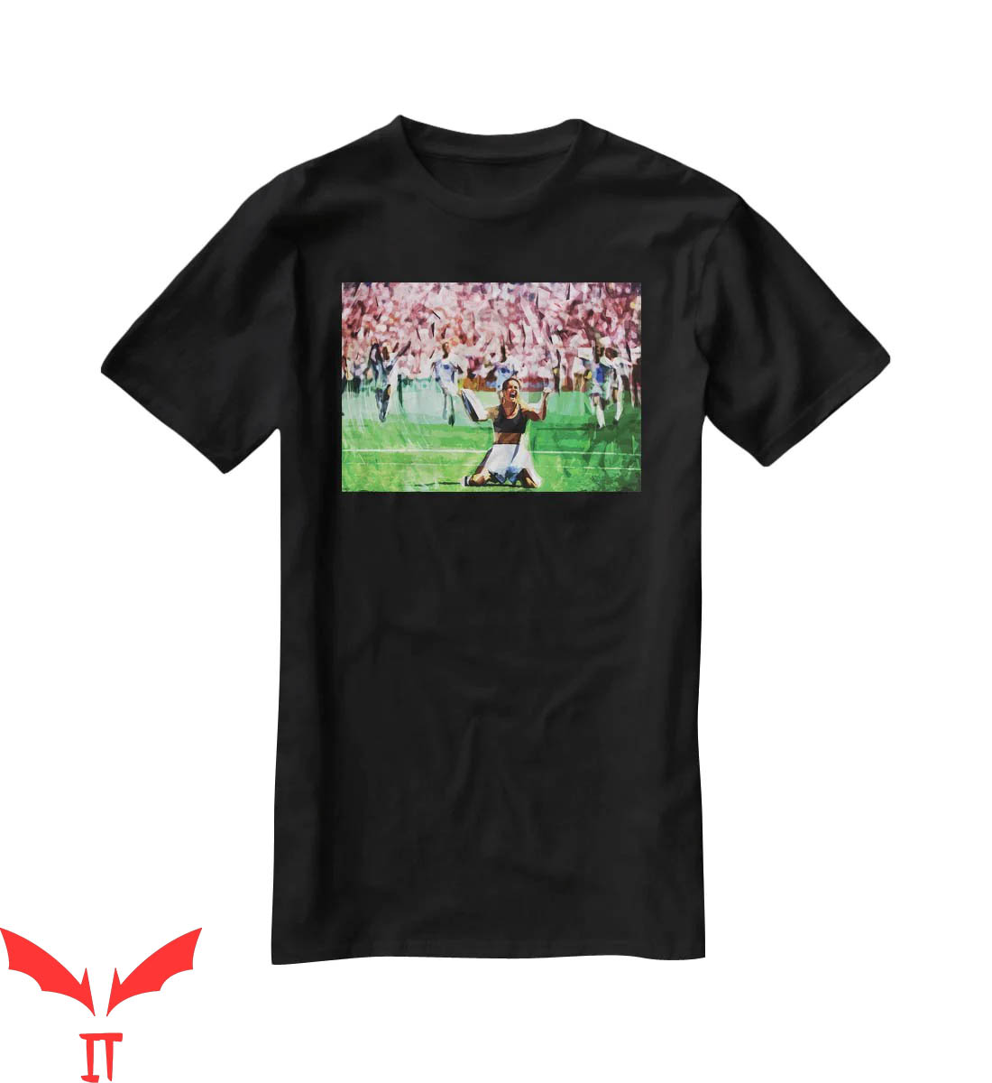 Brandi Chastain T-Shirt Celebrates USA Soccer 1999 Brandi Chastain T-Shirt Celebrates USA Soccer 1999