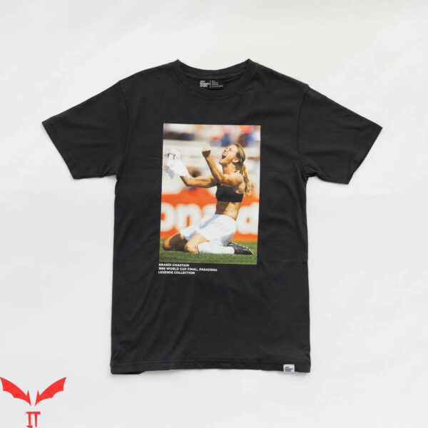 Brandi Chastain T-Shirt Legends Soccer Player Goalie Fan