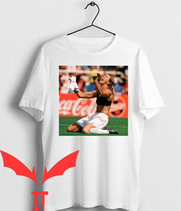 Brandi Chastain T-Shirt Victory Soccer Player Goalie Fan